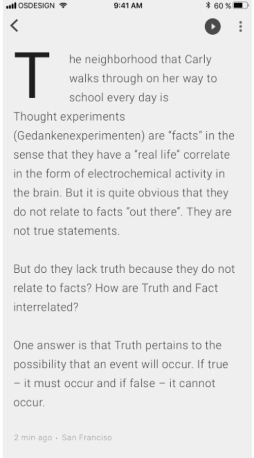 Senstone application screenshot 2